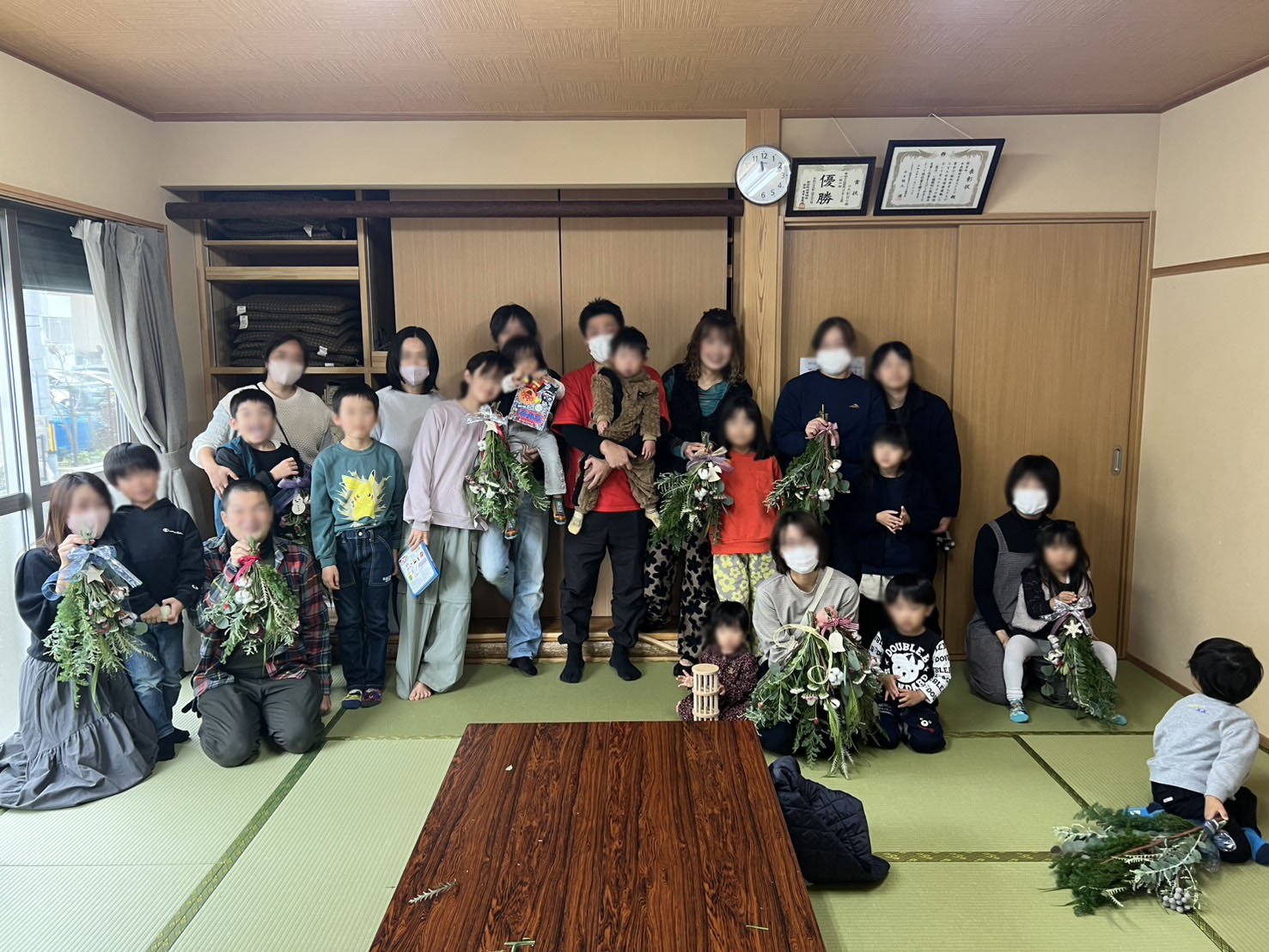 クリスマス会&amp;スワッグ作り