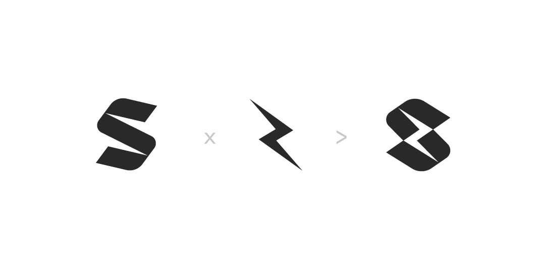 Evolution of StrikerVR logo