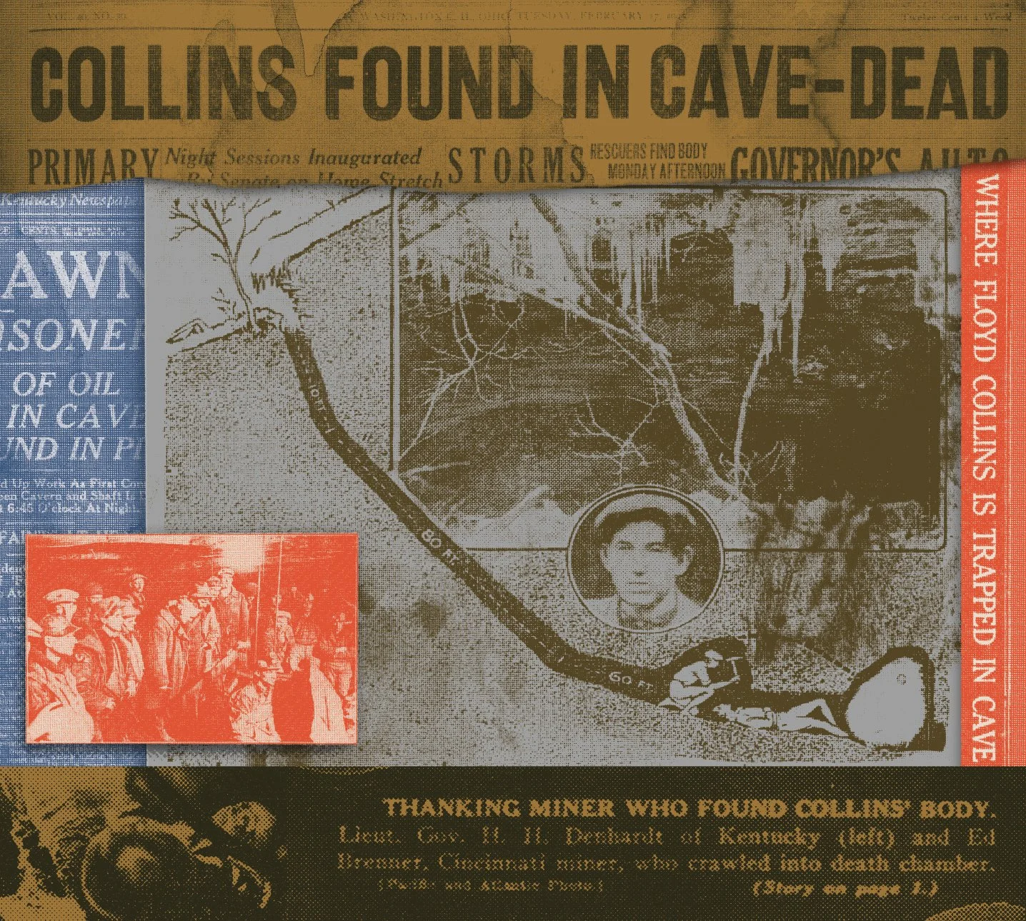 Southlands collage design by Merx