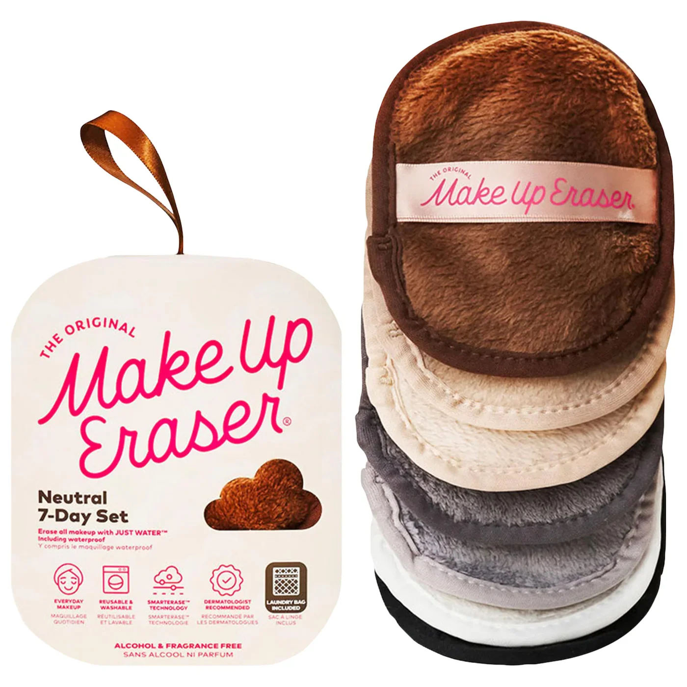Neutral 7-Day Set Makeup Erasers