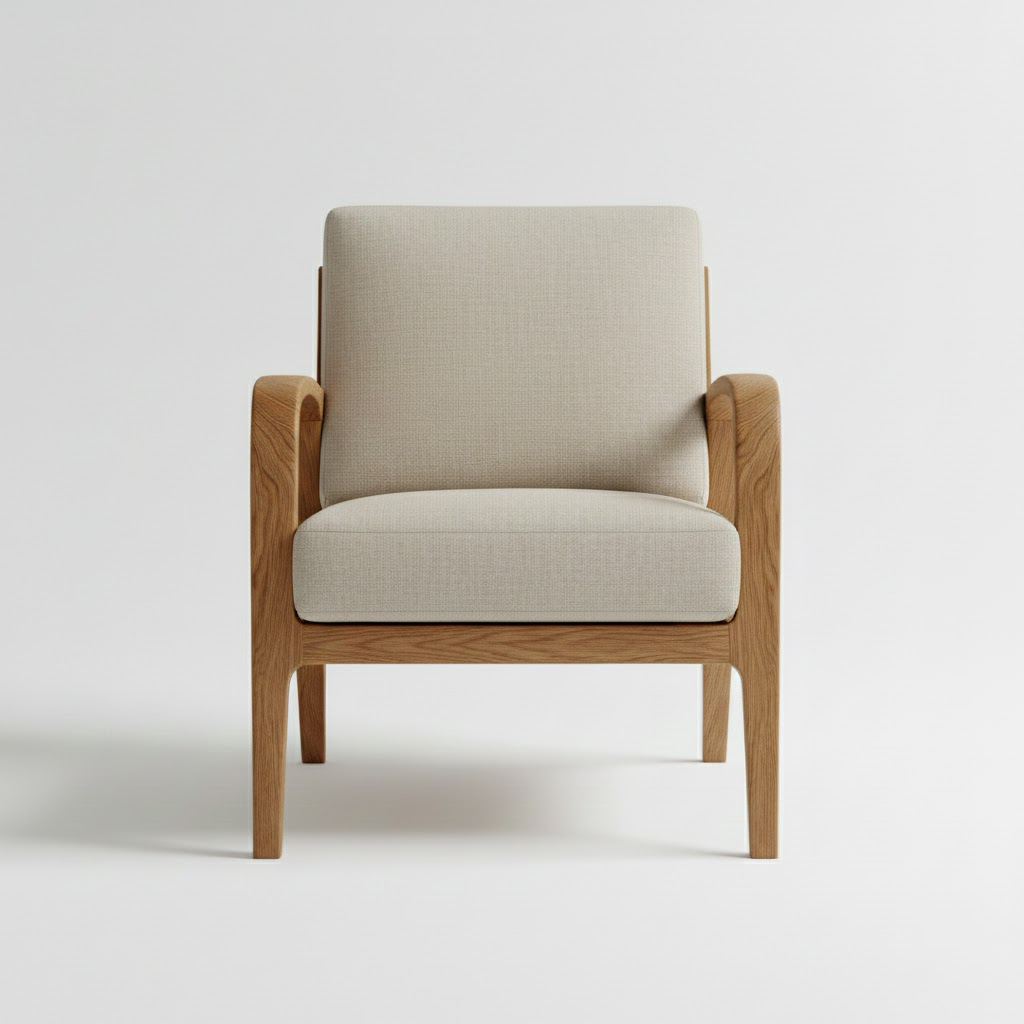 Nordic Haven Lounge Chair