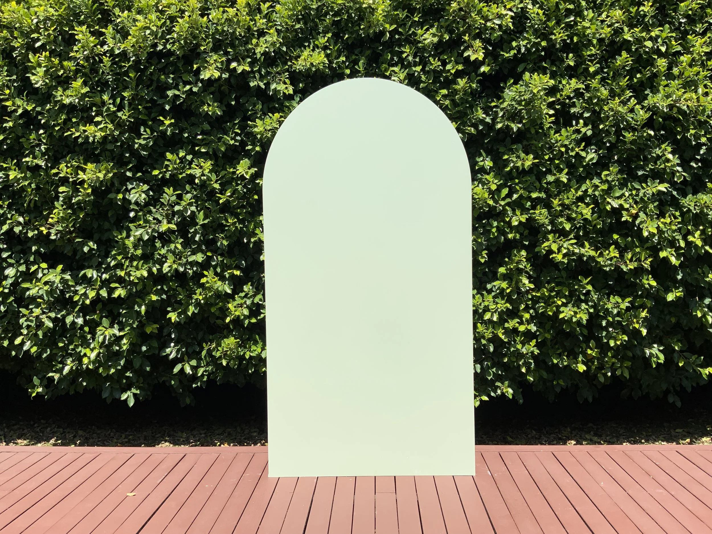 Large Plain Arch - Sage Green