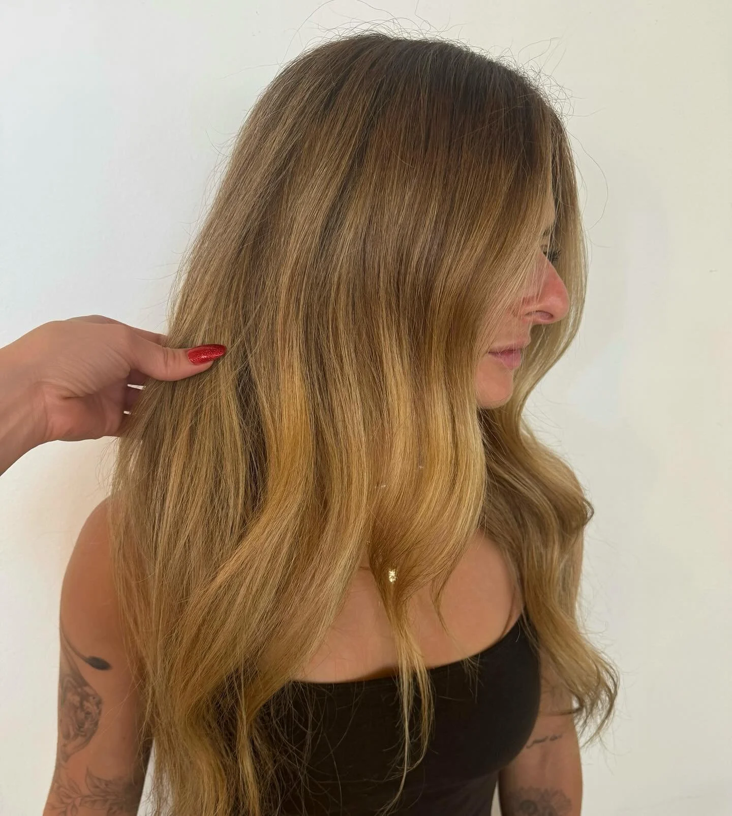 Color transformation on the sweetest, badass @zoejarvis. You&rsquo;ll have to check out her &lsquo;gram for the before 😏