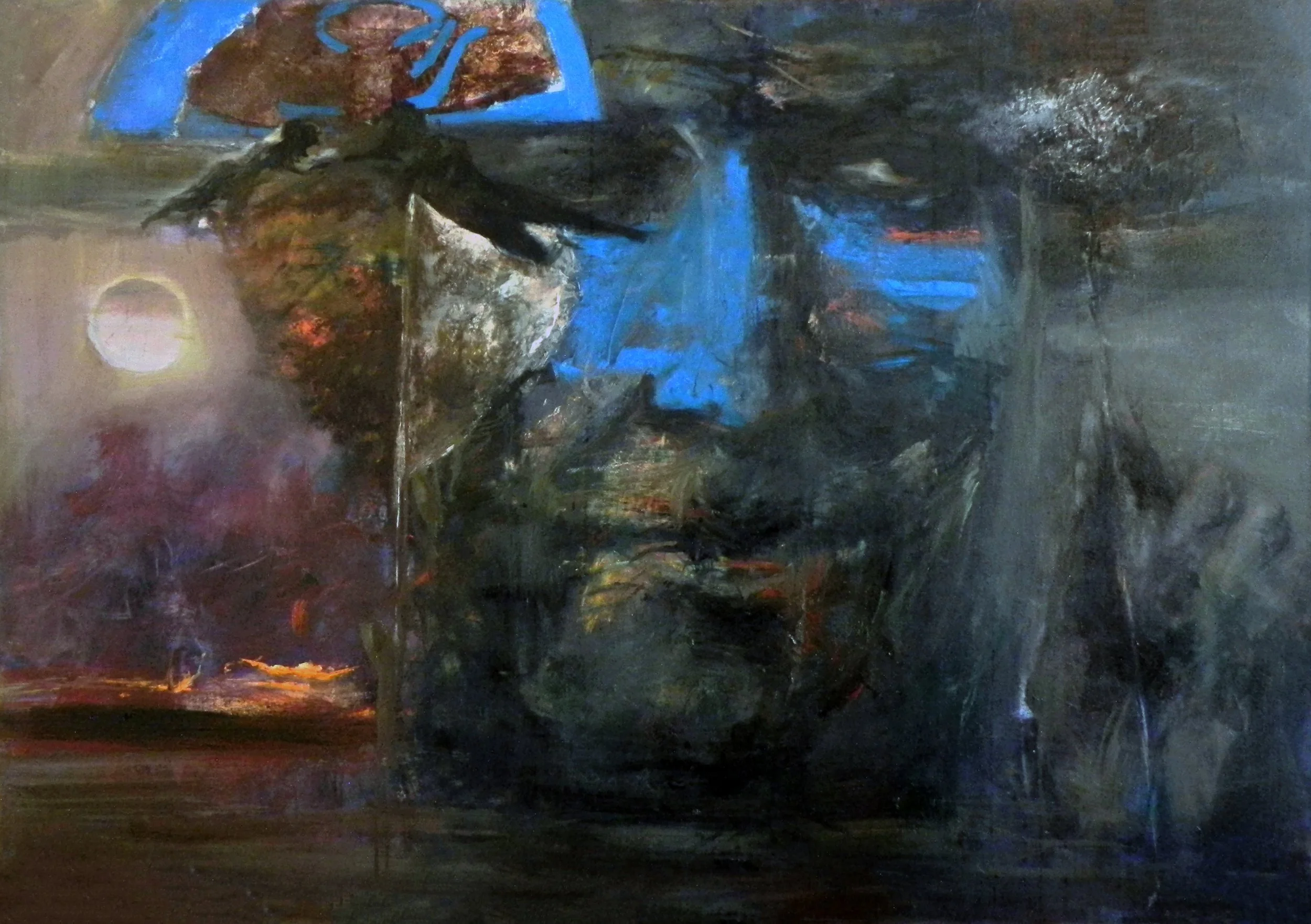 God of the muddy lake 58x74 2005.jpg