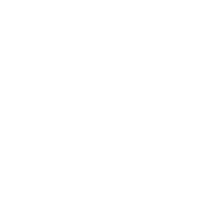 Simple white outline of a hammer on an orange background.