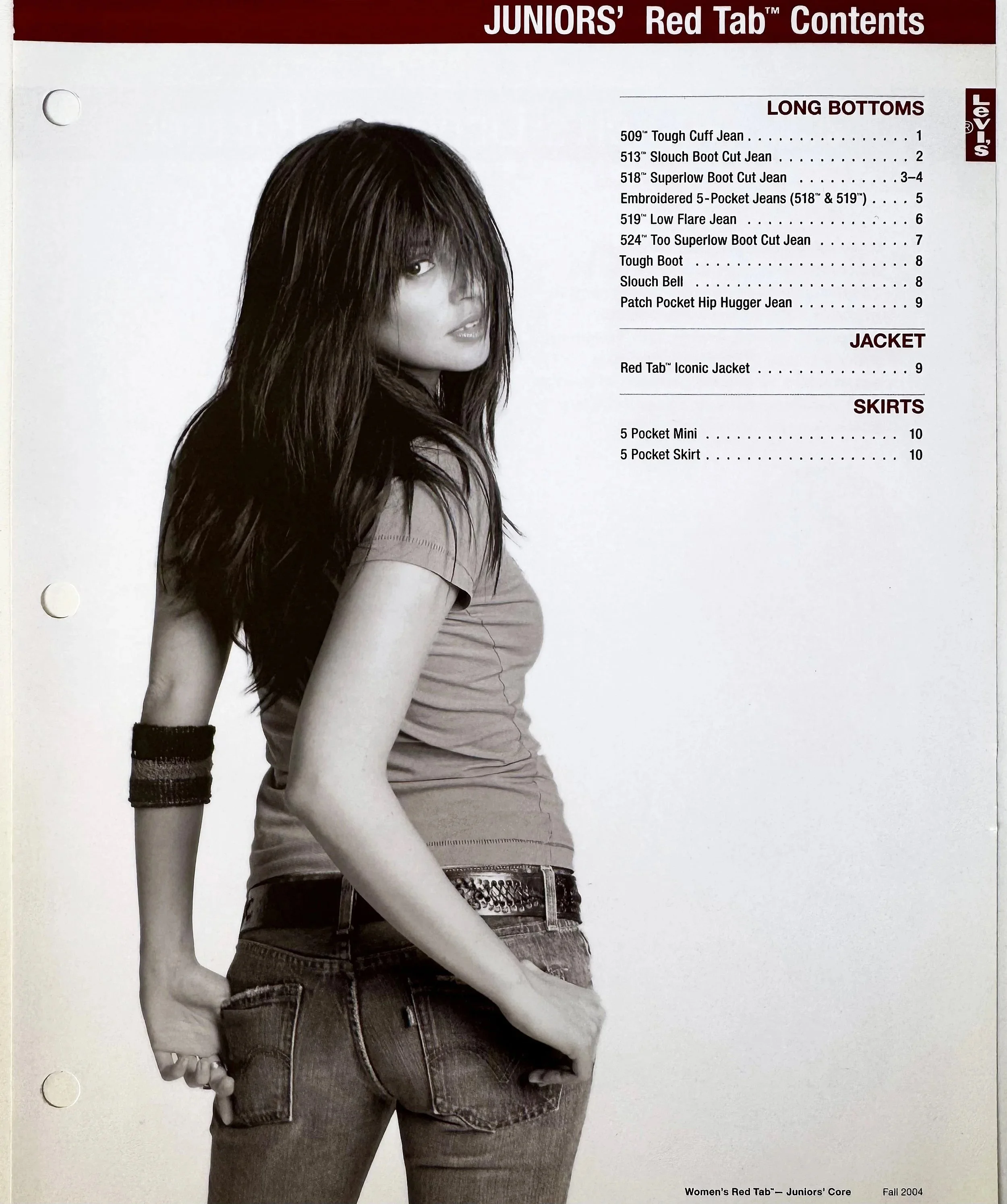 Women's 518 Super Low Jeans / 2004