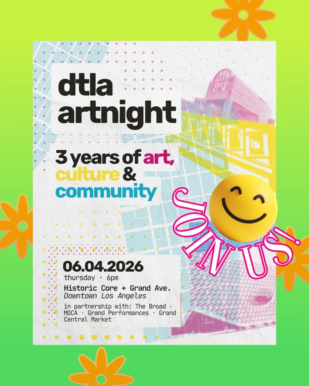 ✨ Join us for an unforgettable night on the town! 🎉 We&rsquo;re at the Spring Arcade today starting at 4 PM, and we can't wait to connect with amazing people. Don&rsquo;t miss out! 🌟
@dtlaartnight