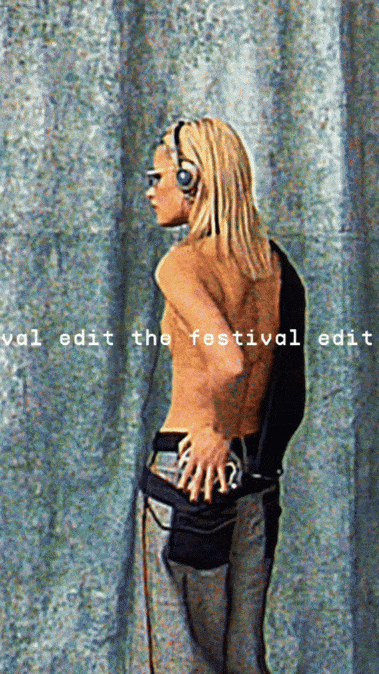 CAPTION: Limited-edition blues. Explore The Festival Edit 😎