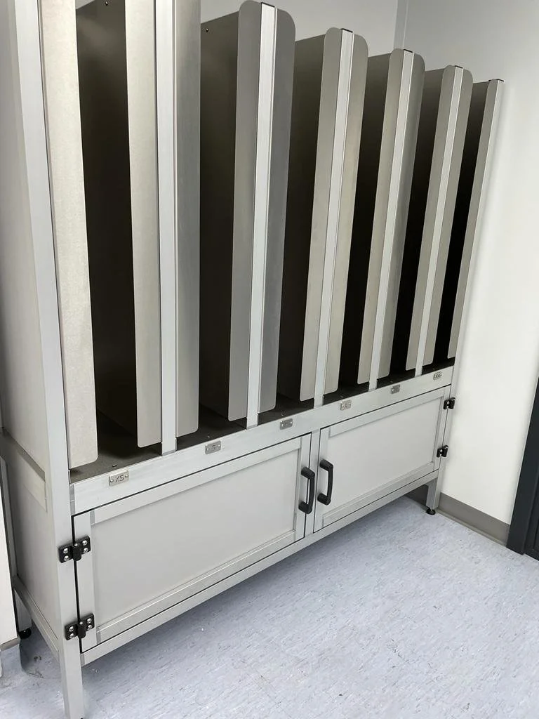 Cleanroom Smock Storage Unit — Hogan Engineering Services