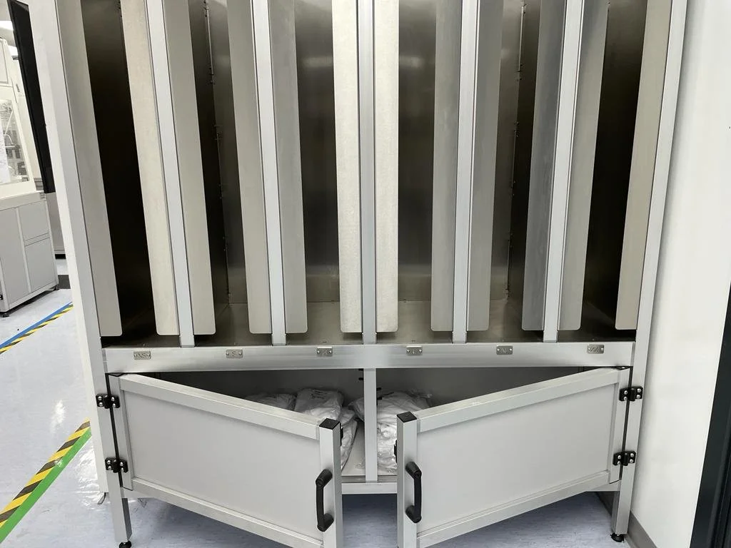 Cleanroom Smock Storage Unit — Hogan Engineering Services