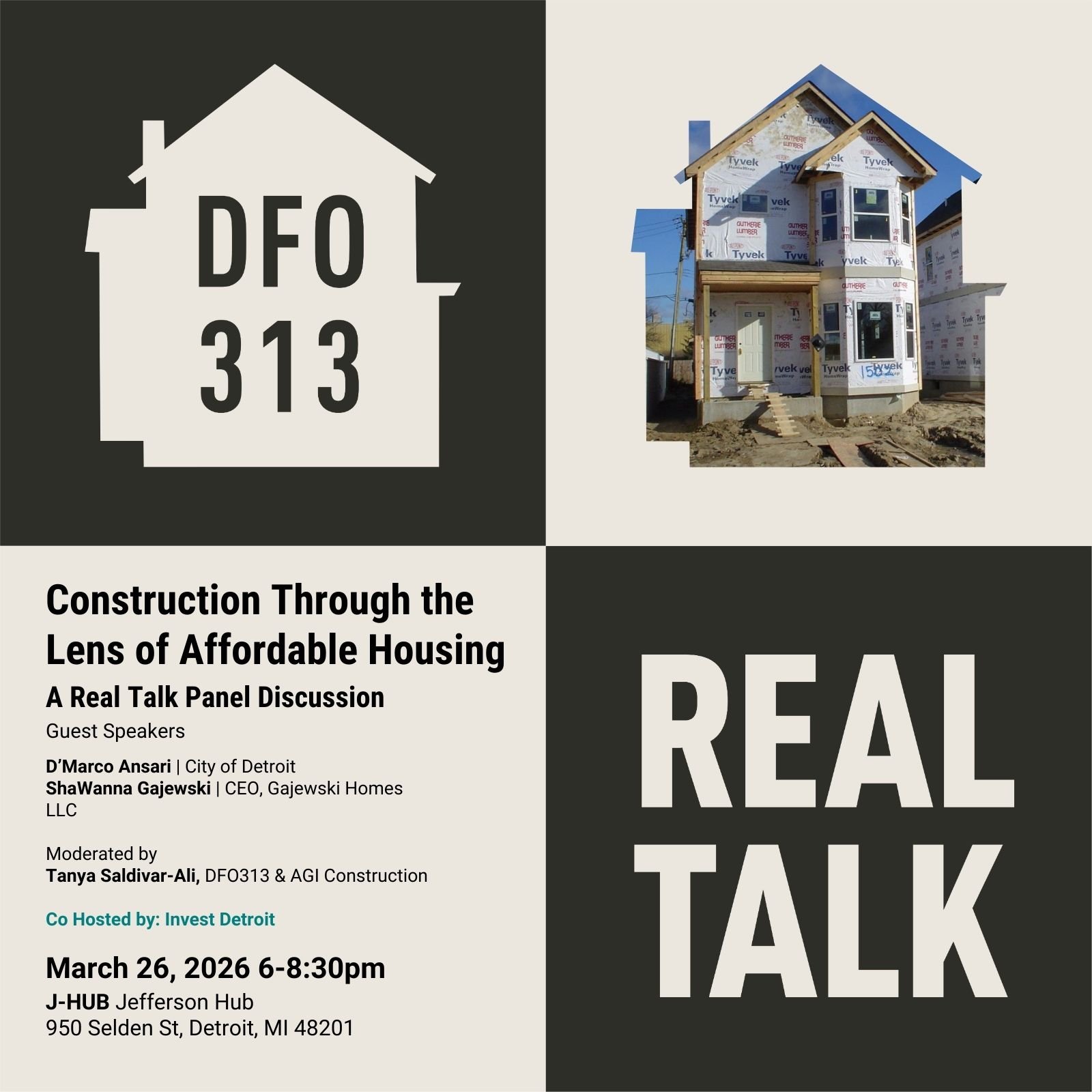 Real Talk with DFO313: Construction Through the Lens of Affordable Housing 
