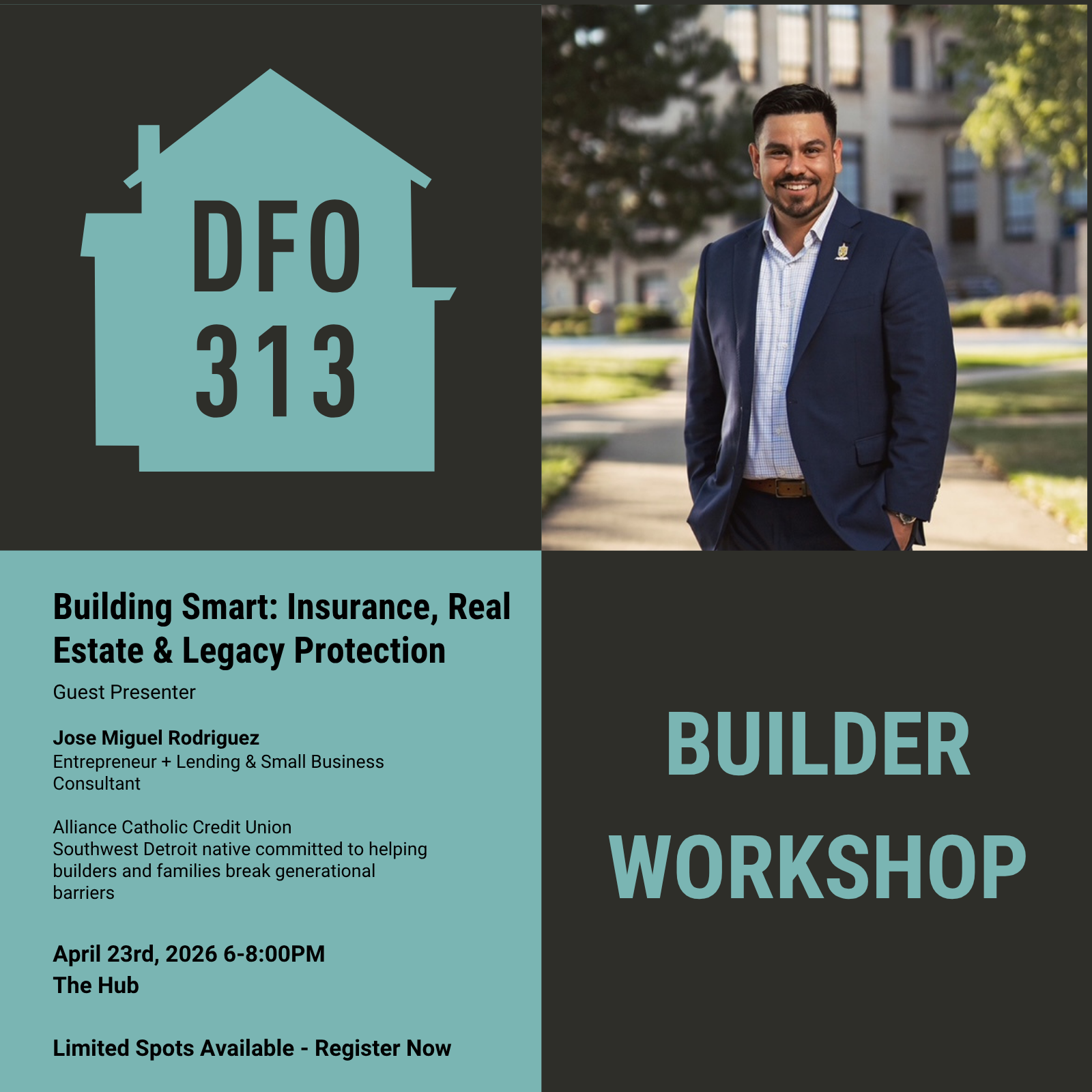 Builder Workshop: Building Smart Insurance, Real Estate &amp; Legacy Protection