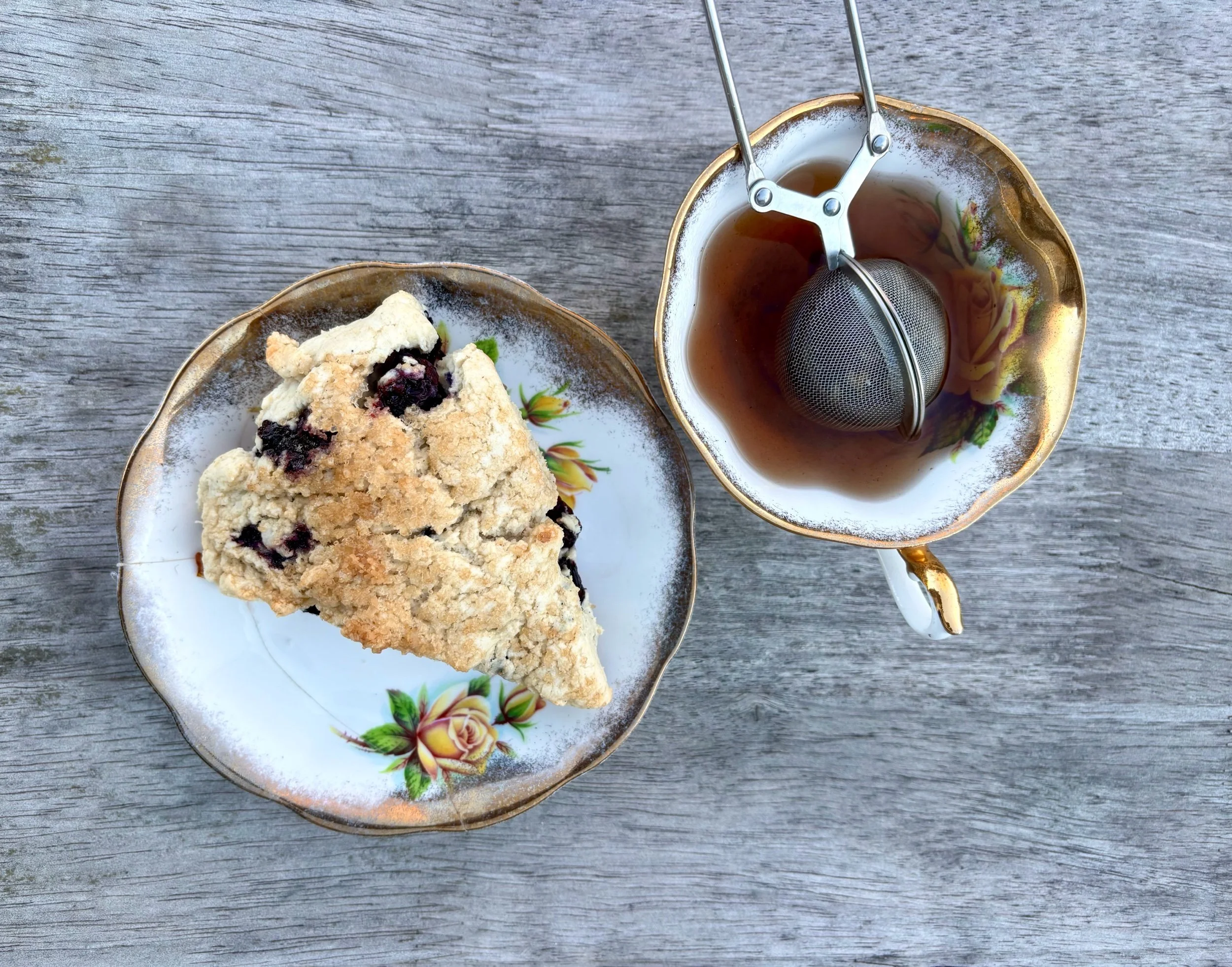Blueberry Scones- GF/Vegan