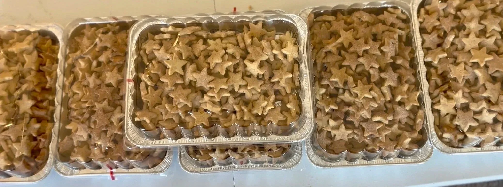 1500 mini biscochitos for the Rio Grande Down Syndrome Network Holiday Party 2025