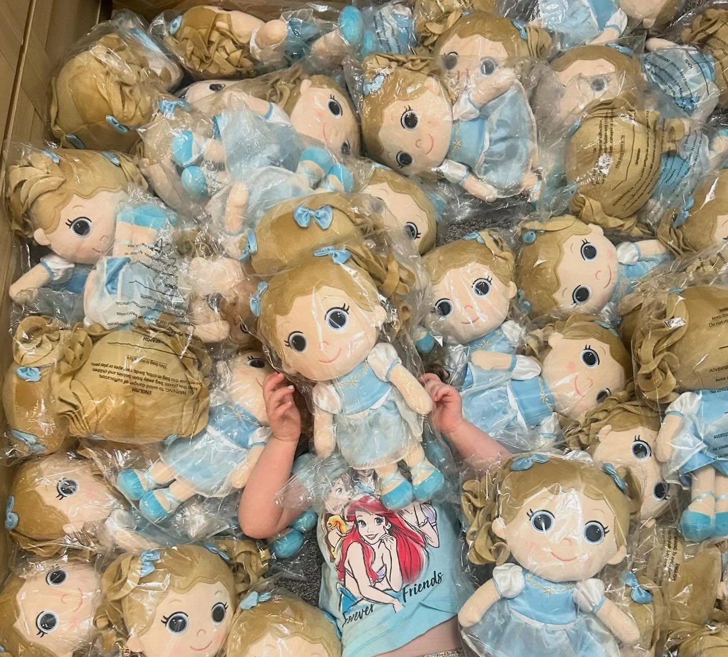 Find my child&hellip; I think she&rsquo;s been taken over by Rosie dolls 😂

We&rsquo;re officially in full Rosie mode over here, getting everything ready so she can be available for your little ones too. 

Don&rsquo;t forget &mdash; our book launche