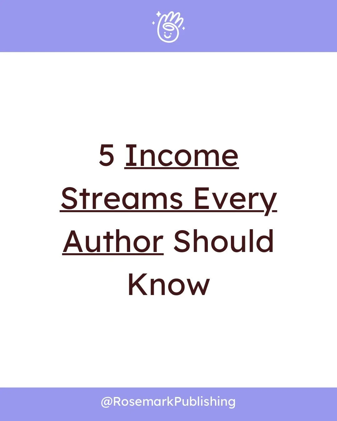 Most authors think publishing a book is the finish line&hellip; but it is just the beggining. 

There are so many ways to expand your work, grow your reach, and create additional income streams beyond book sales, but most authors are never shown how.