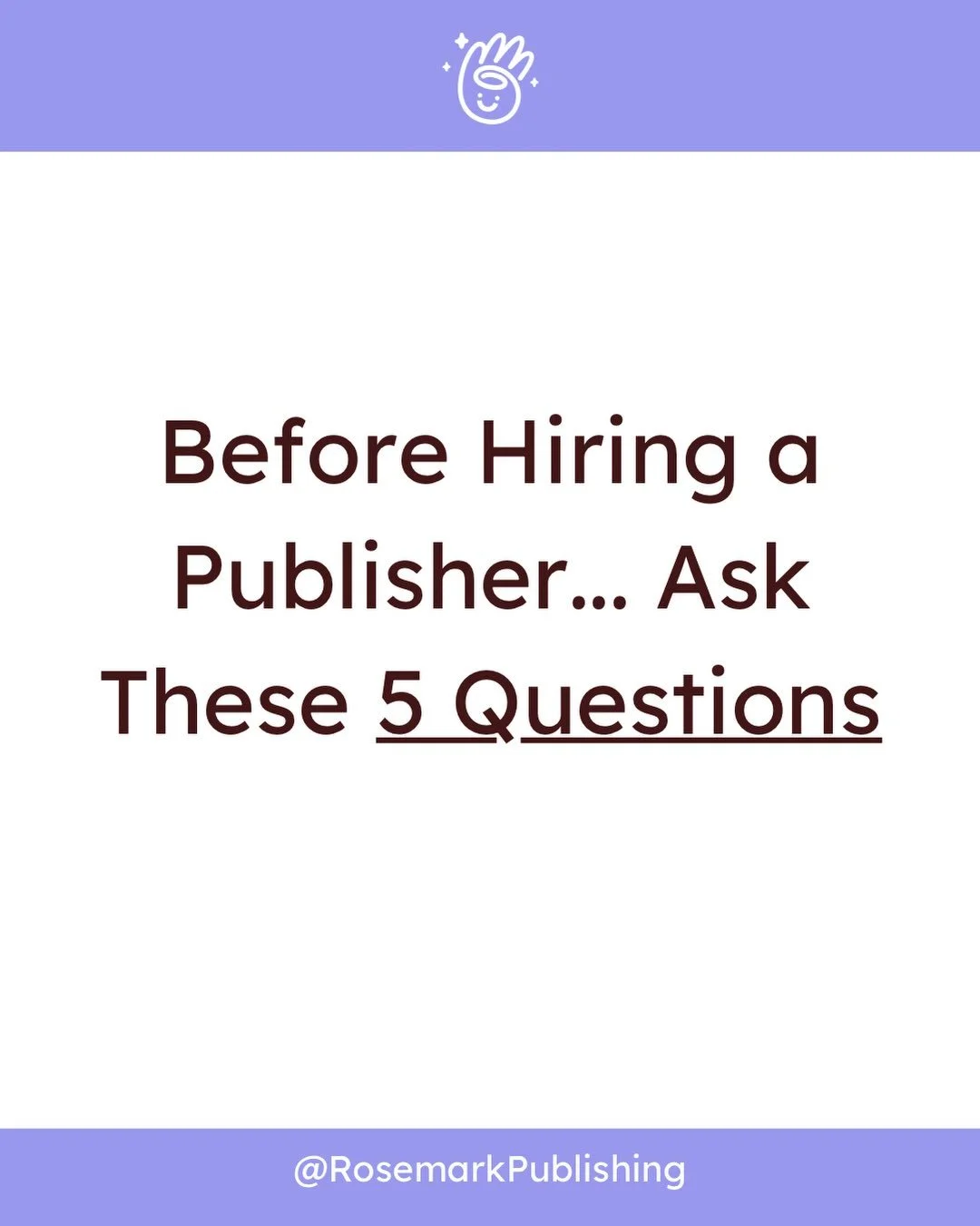 Choosing a publishing company is about more than comparing prices. It&rsquo;s about understanding exactly what you&rsquo;re signing up for.

A reputable publishing company should be happy to answer these questions and help you make an informed decisi