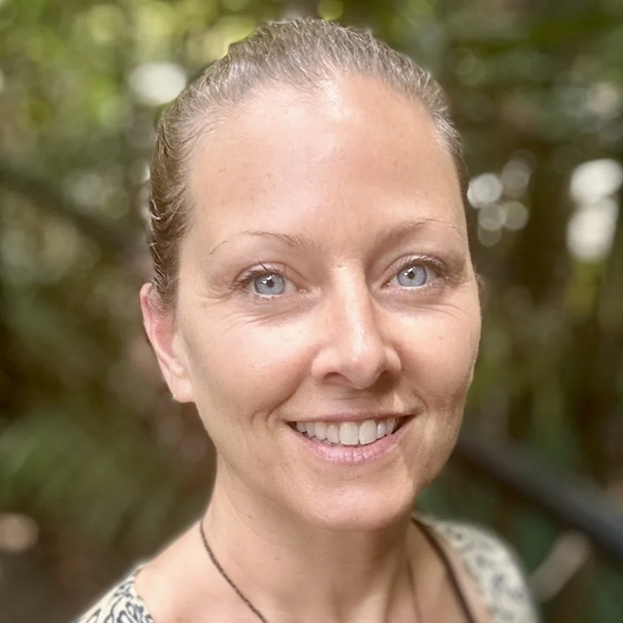 heidi grace dietrich yoga teacher smiling in nature