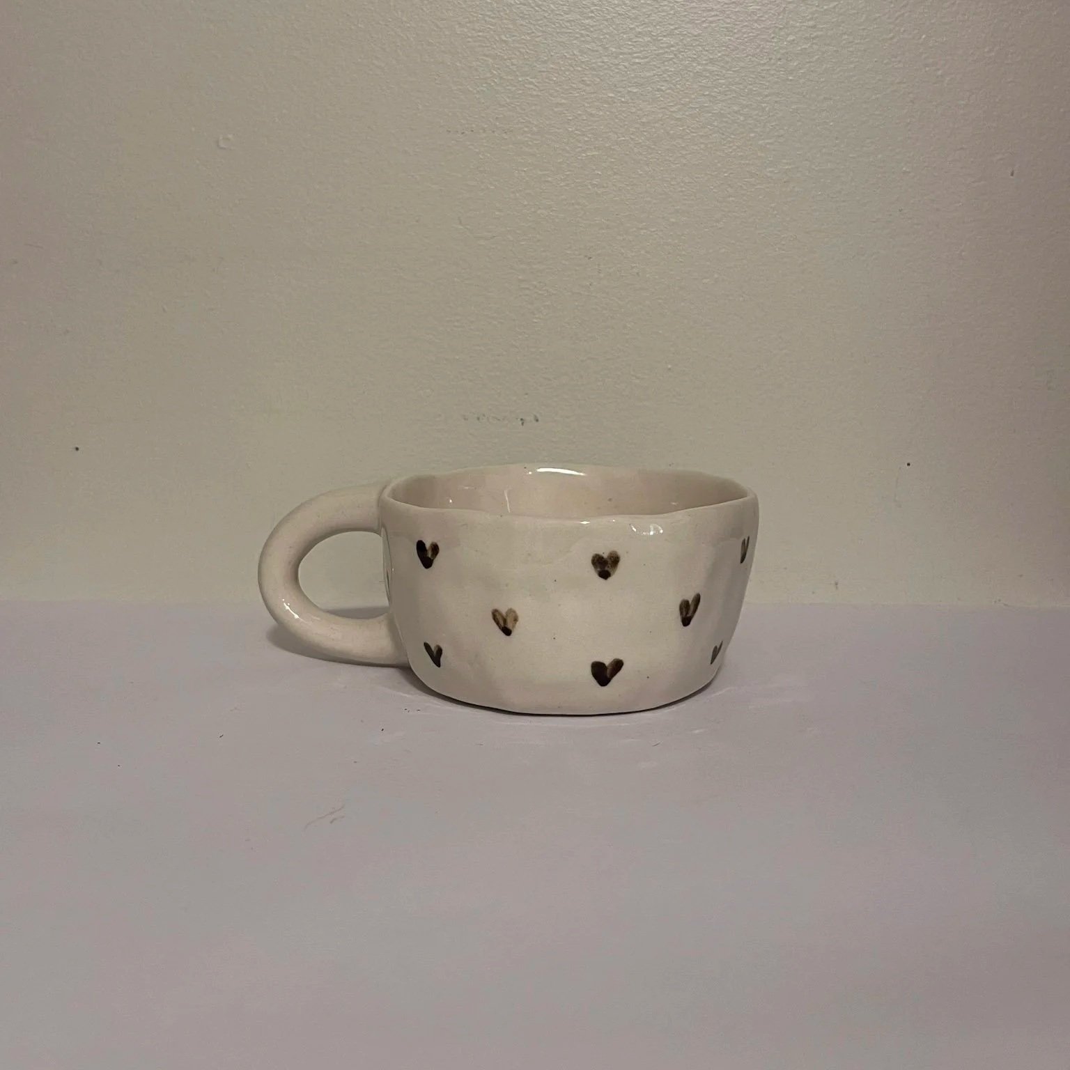 big heart mug