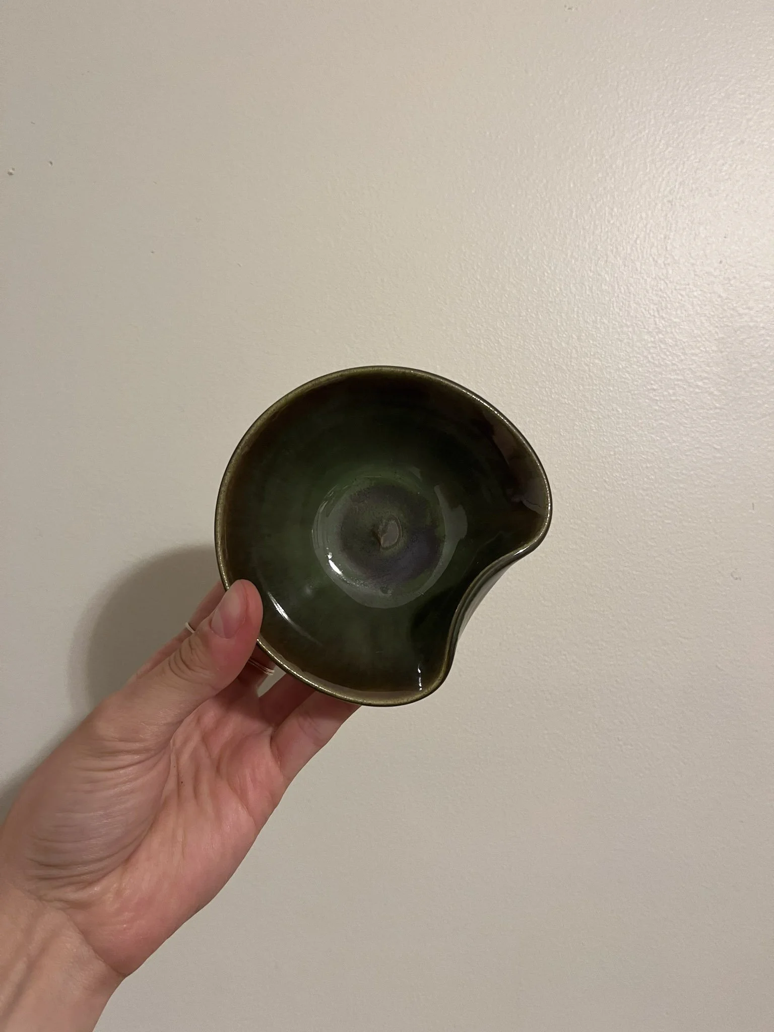 mini lillypad bowl - seaweed