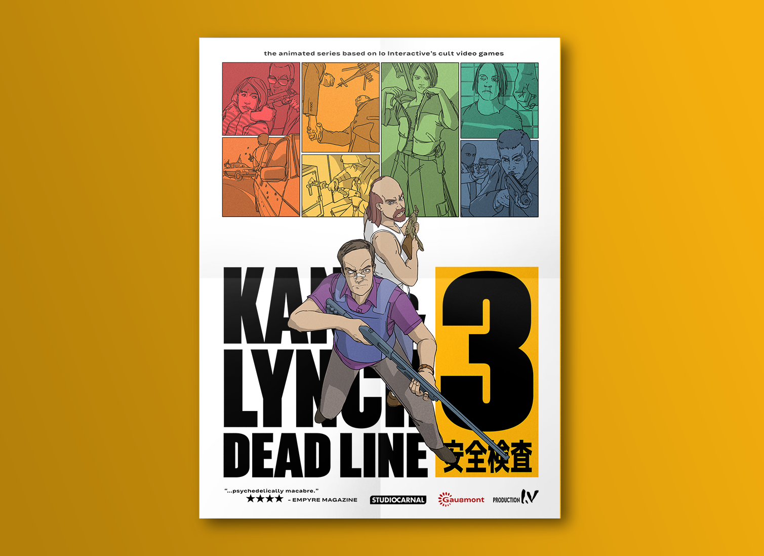 A personal piece of fan art, imagining io Interactive's Kane & Lynch in an animated mini series or comic. 