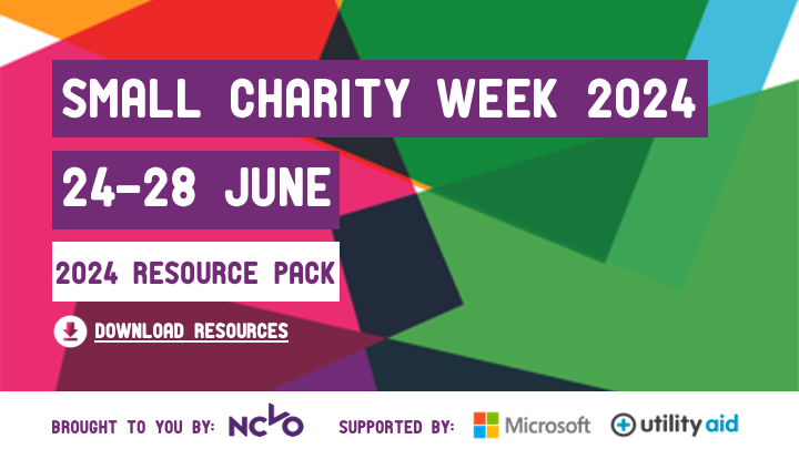 Small Charity Week 2024 - time to get serious about really helping small charities