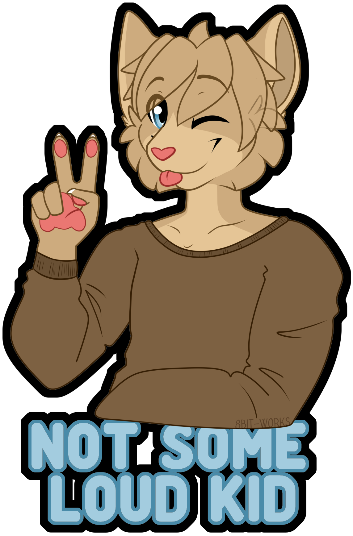 not some loud kid black outline.png