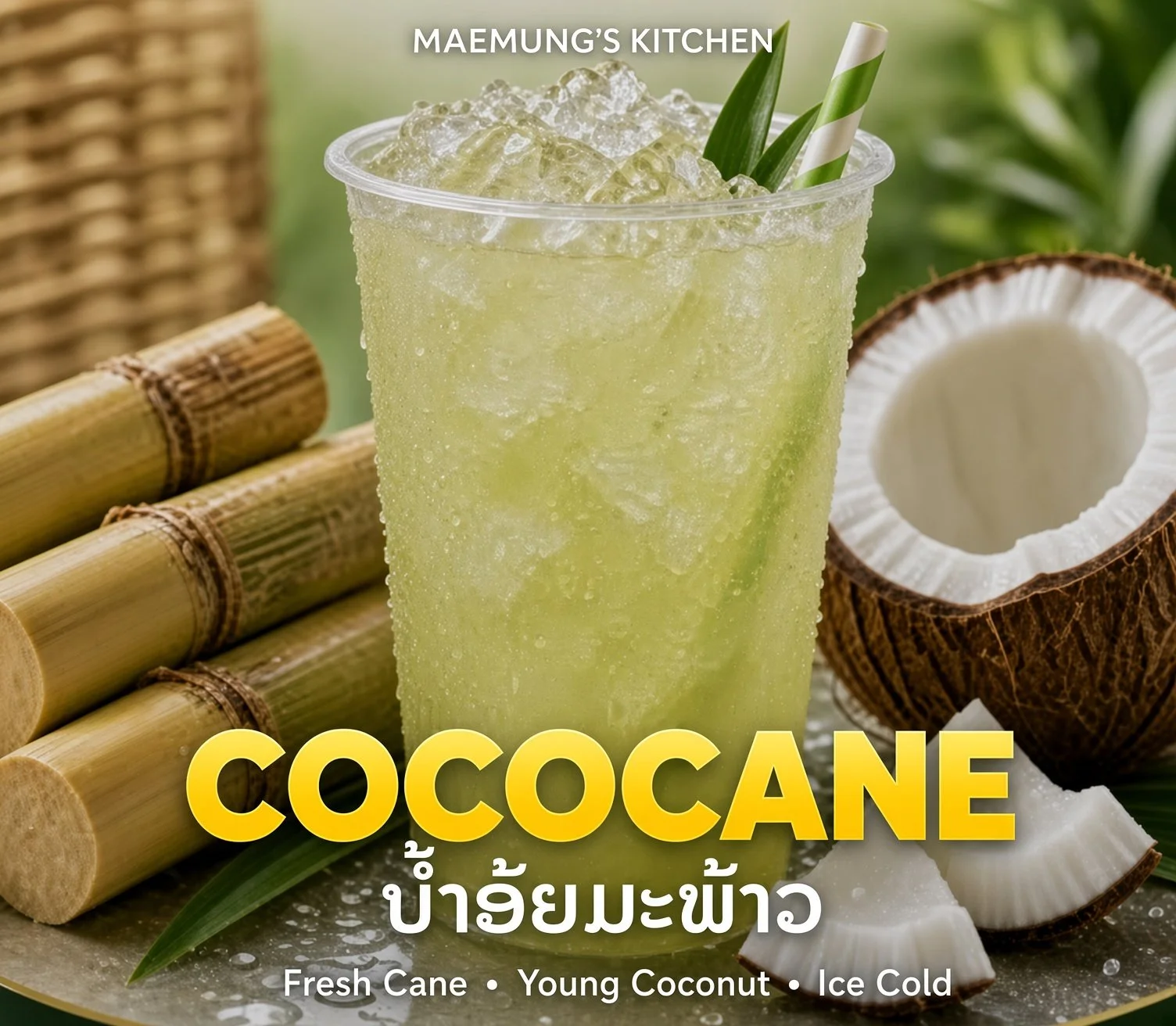 Fresh Cococane - Nam oy mak phao sot