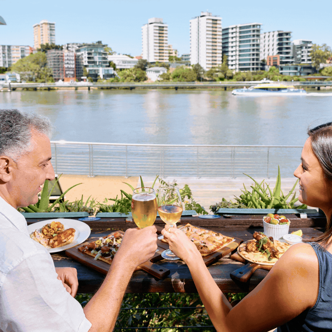 photo of people toasting at medley kangaroo point to celebrate a special occasion