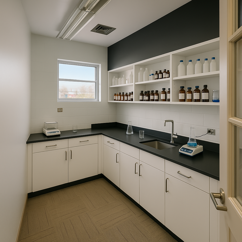 Sample Prep + Chemical Storage