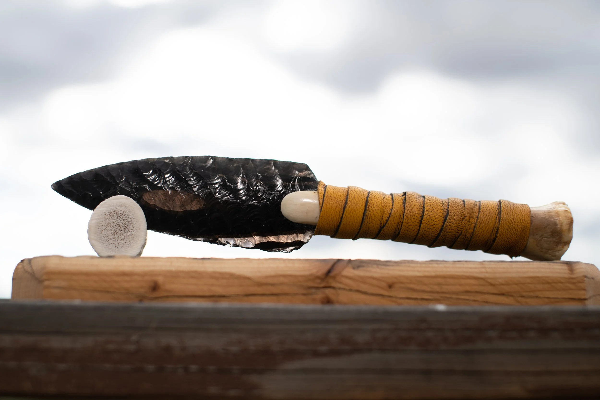 Primitive Handle Knife