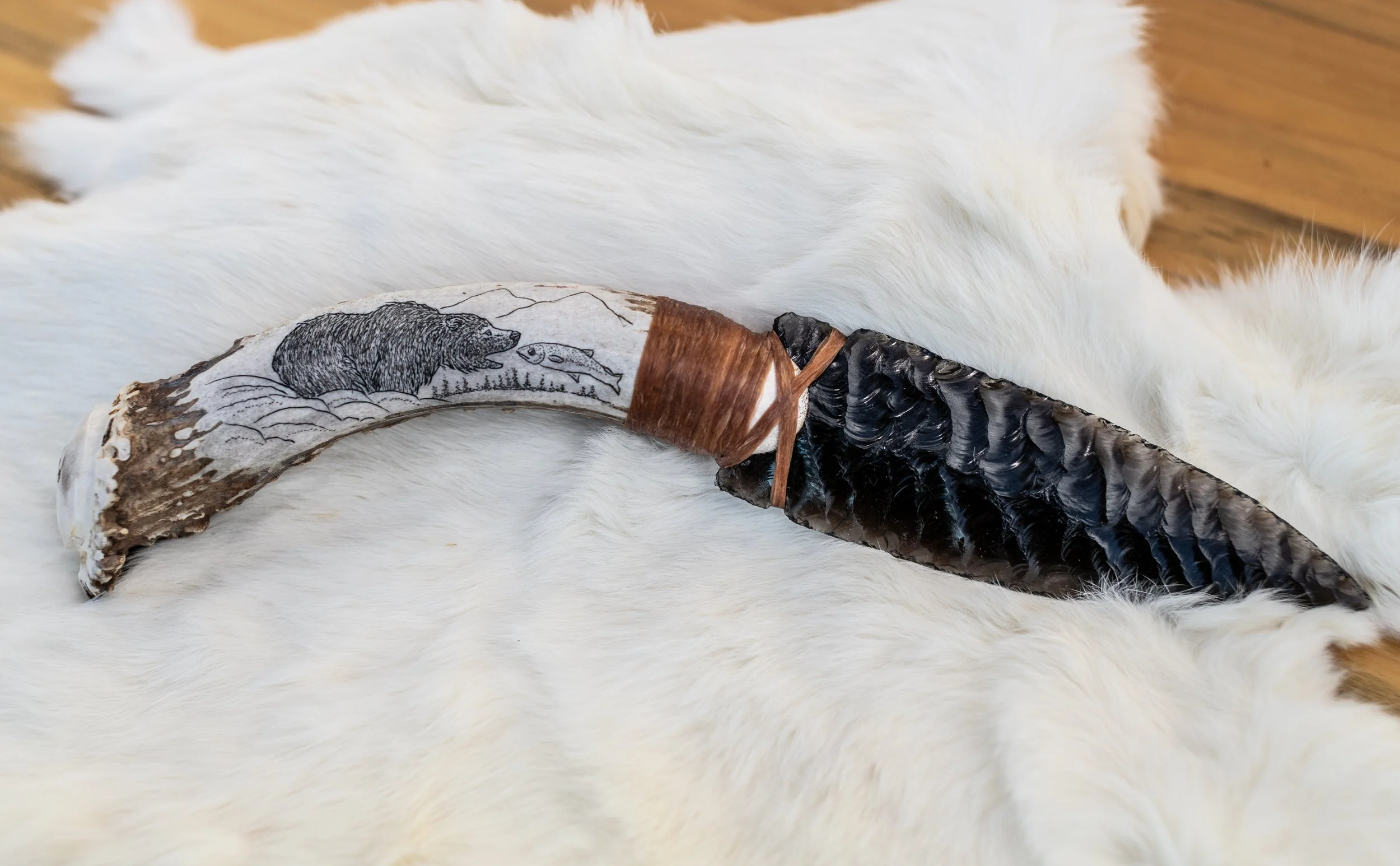 Scrimshaw Knife Series