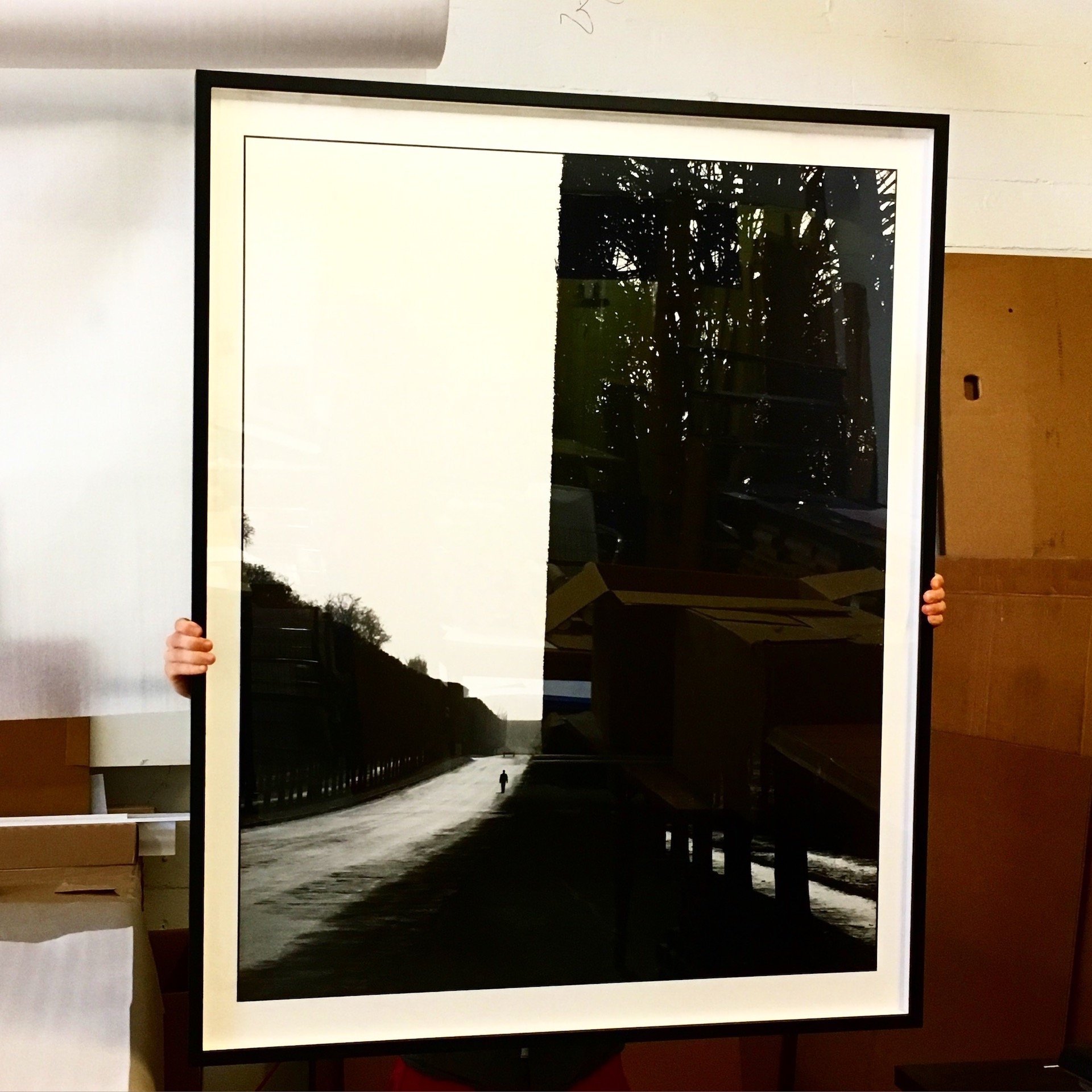 Eric Klemm | Walking Man, Versailles, France (From the “Labyrinth” series)