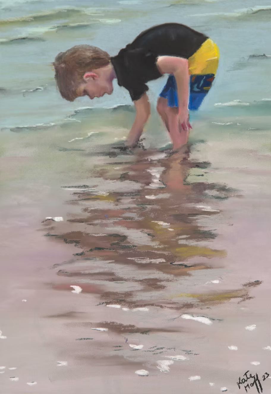 Hamish by the Water by Katrina Hofgesang