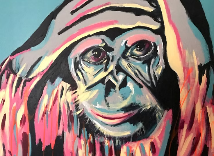 Looking Through A Glass Window by Kim Hawks