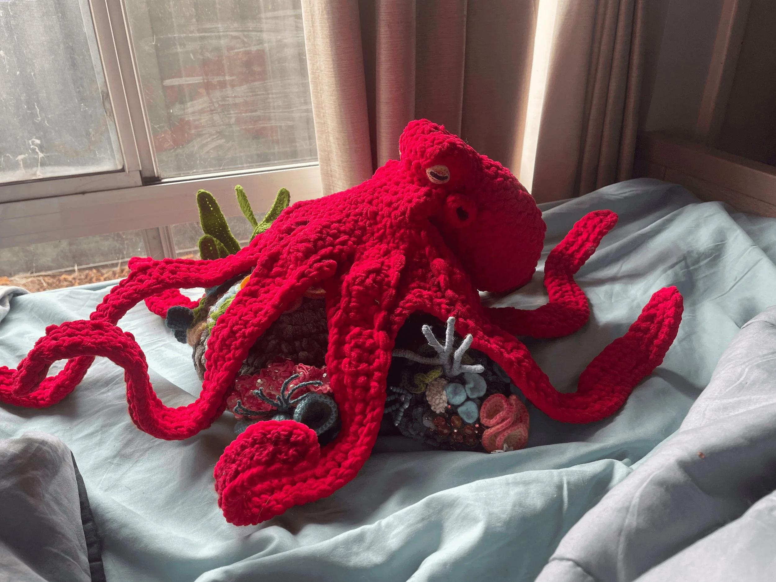 Lilly Rawlins, Low tide, 2025, mixed media.