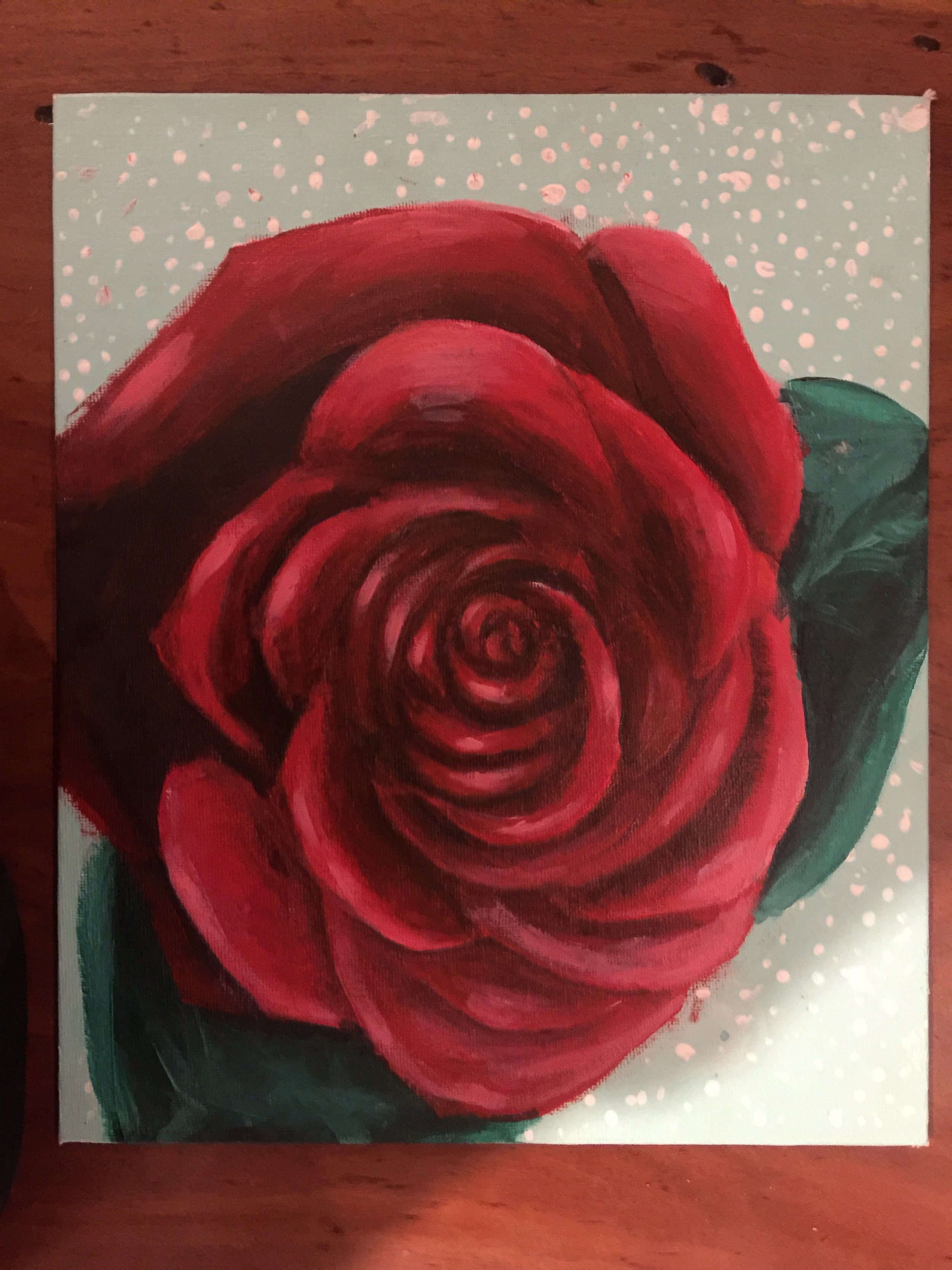 Red Rose by Kate Halvorson