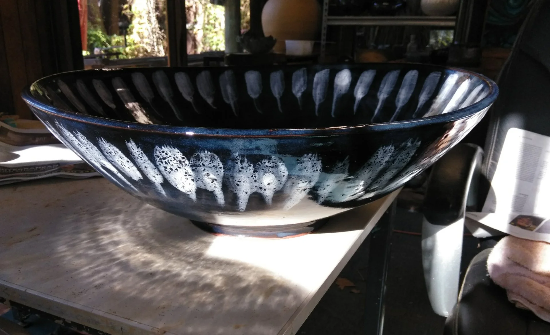 Ceramic Glazed Bowl by Jane Newton
