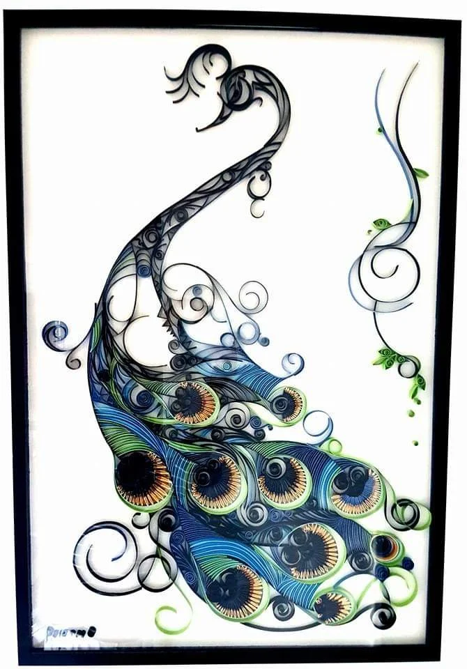 The Peacock by Paramee Jayasiri