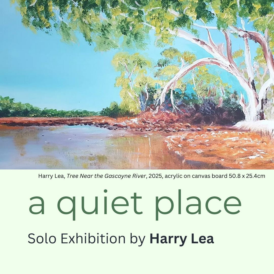 Opening Event: A Quiet Place, solo exhibition by Harry Lea