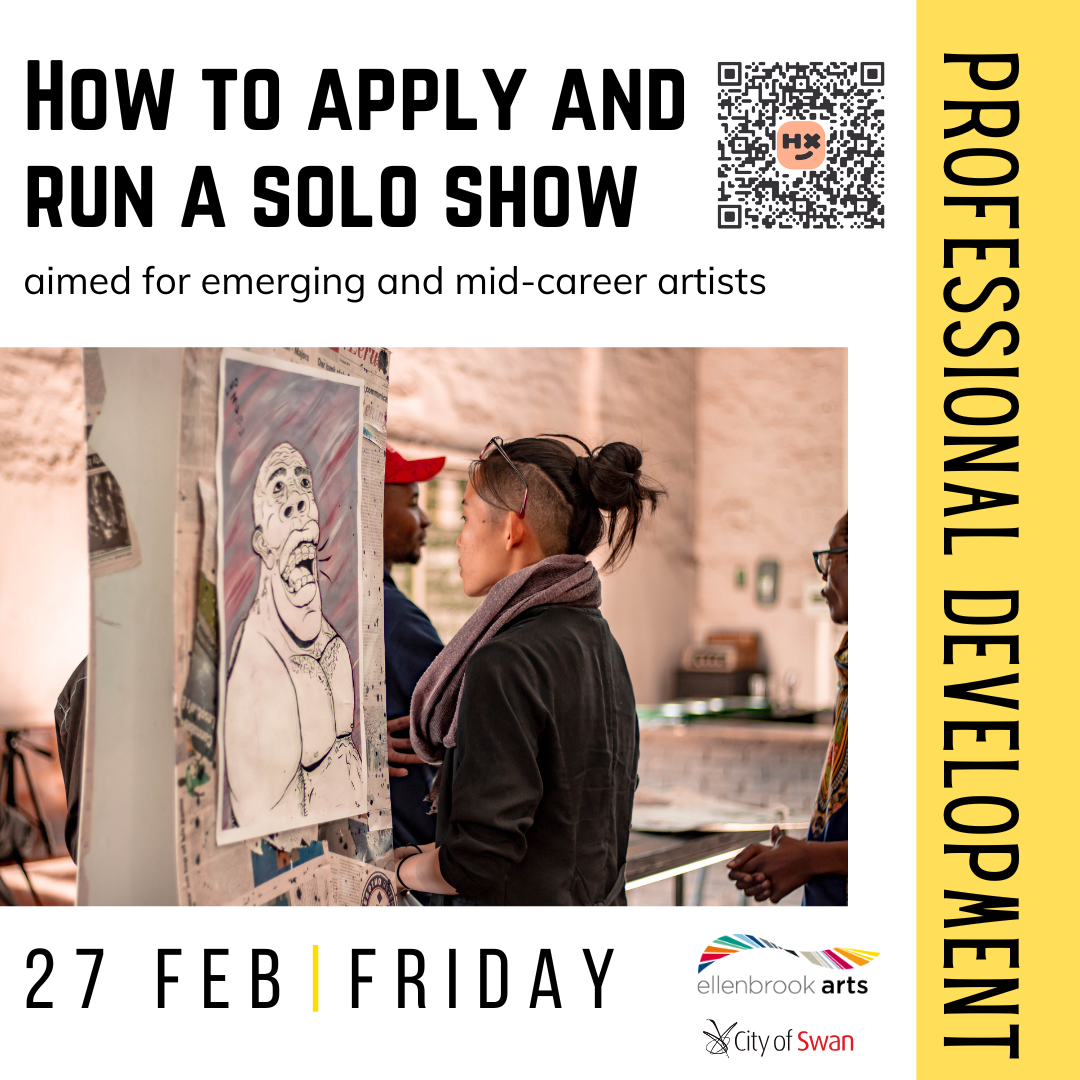 How to Apply and Run a Solo Show with Olivia Colja. AM session