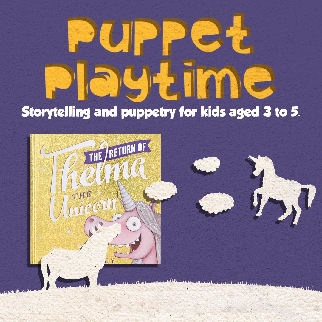Puppet Playtime: Thelma the Unicorn by Aaron Blabey