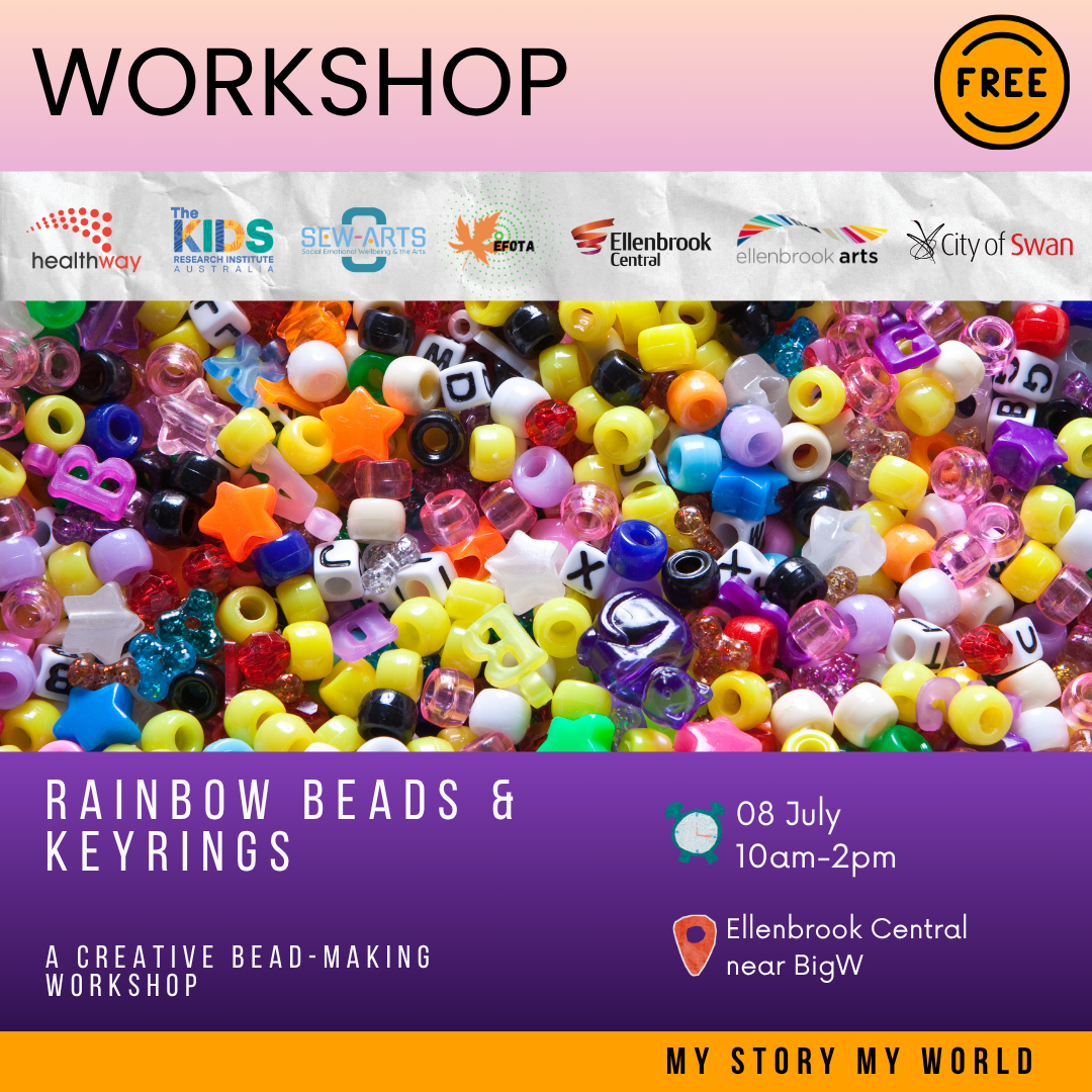 Rainbow Beads &amp; Keyrings 
