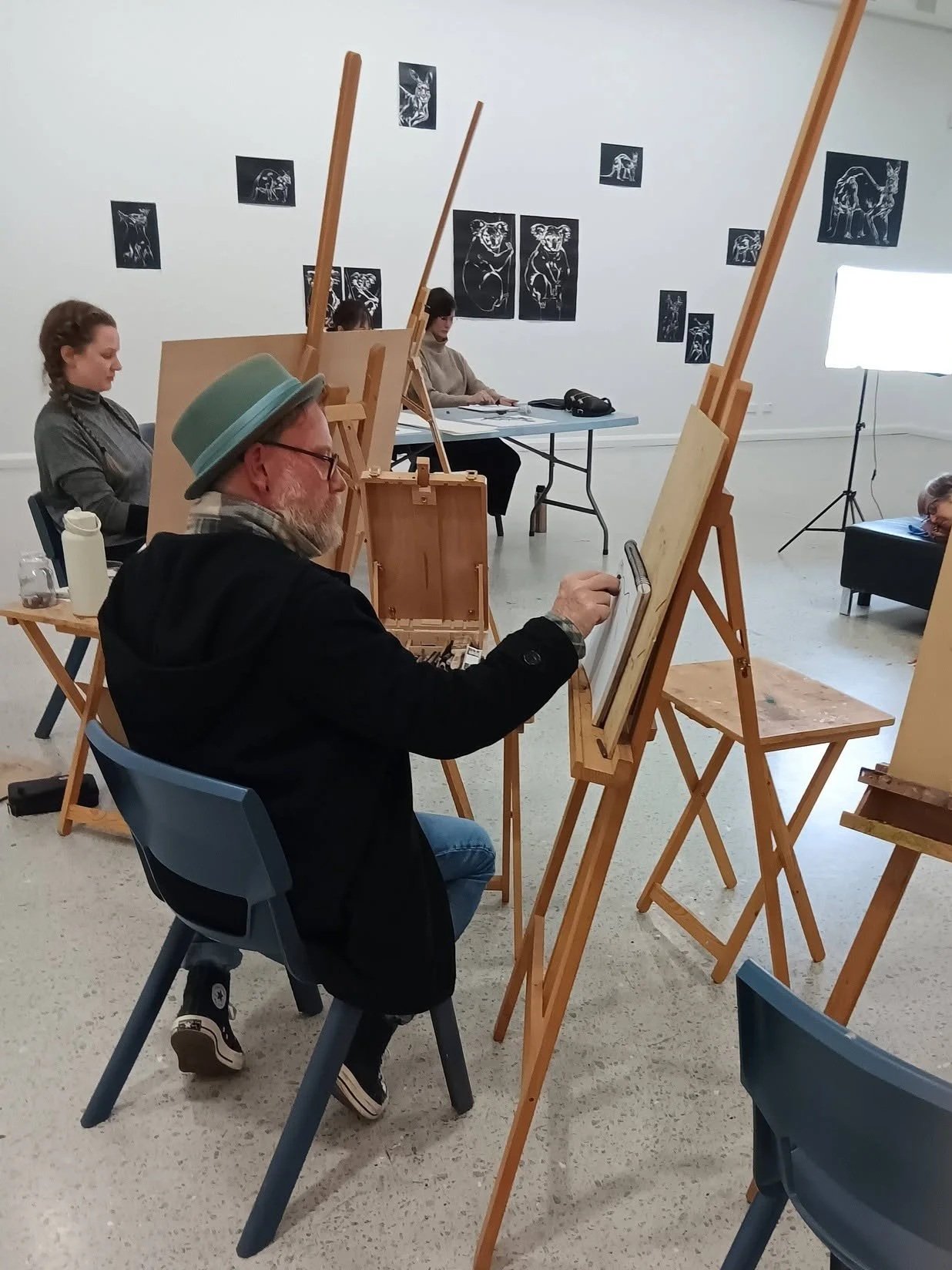 Live Drawing Sessions. Term 3