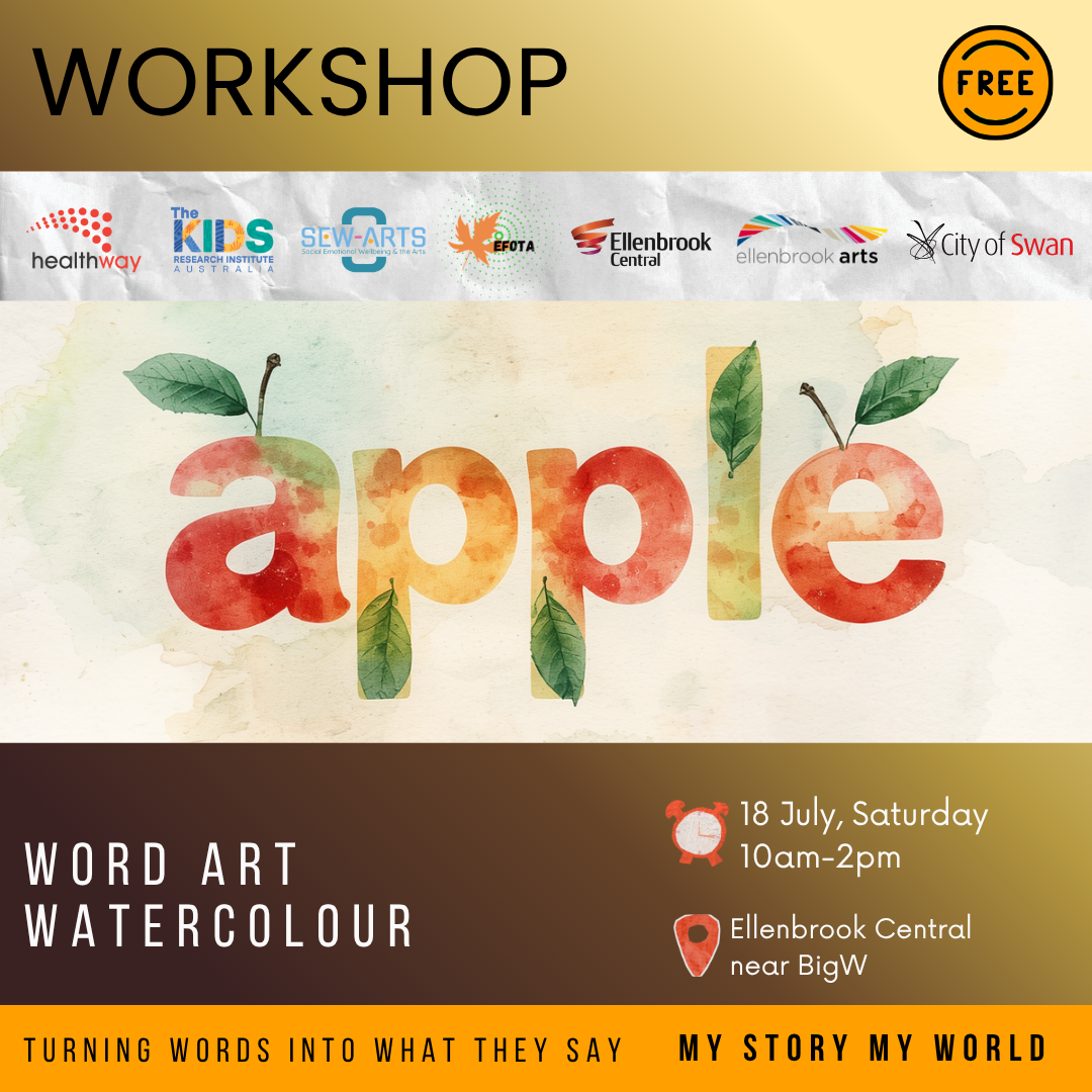 Word Art Watercolour 