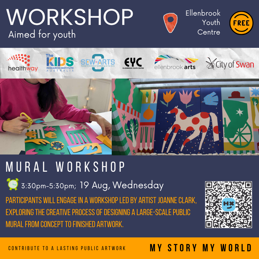 Public Mural Workshop - Contribute to a Lasting Public Artwork 