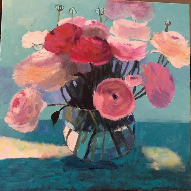 Ranunculis by Claire Winterton