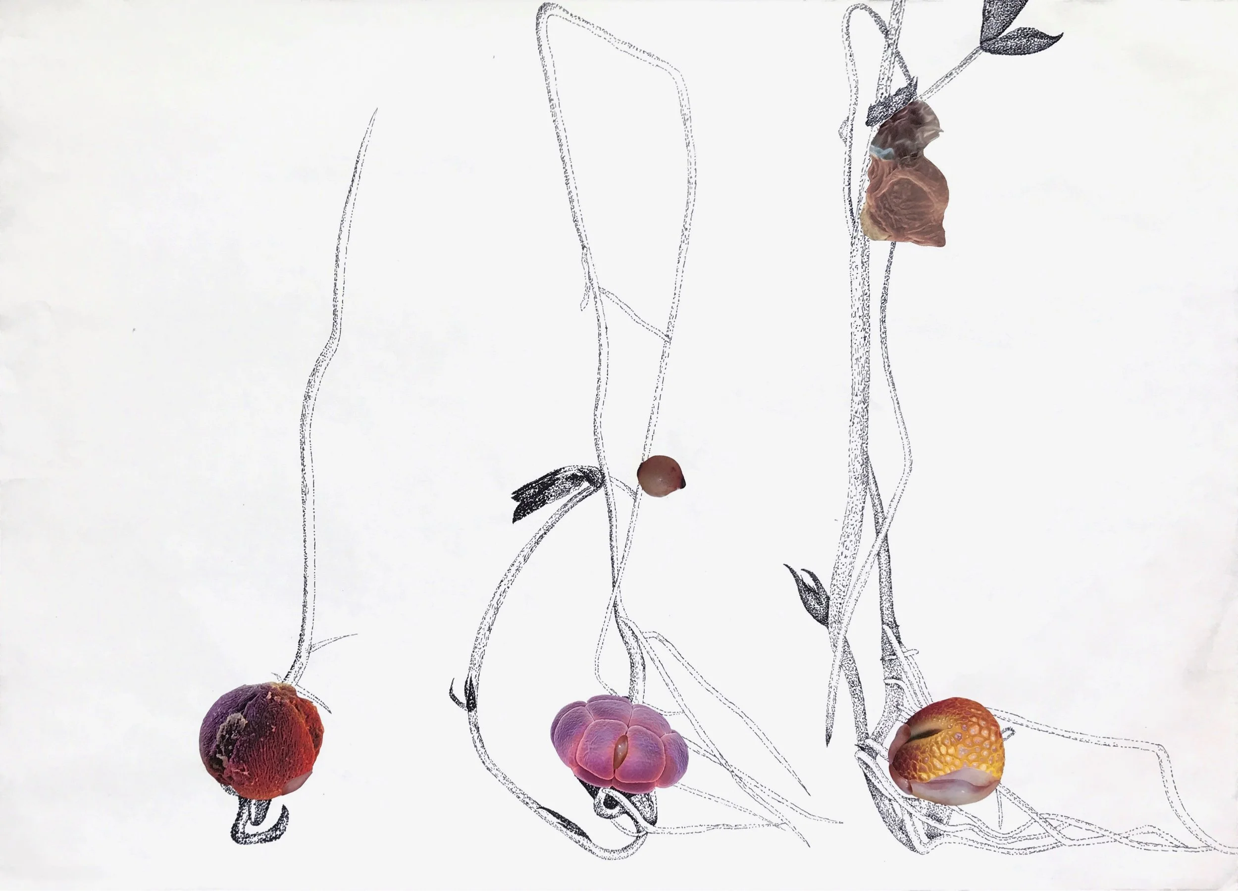 Clarice Yuen, You are Not You Anymore, 2025, mixed media.