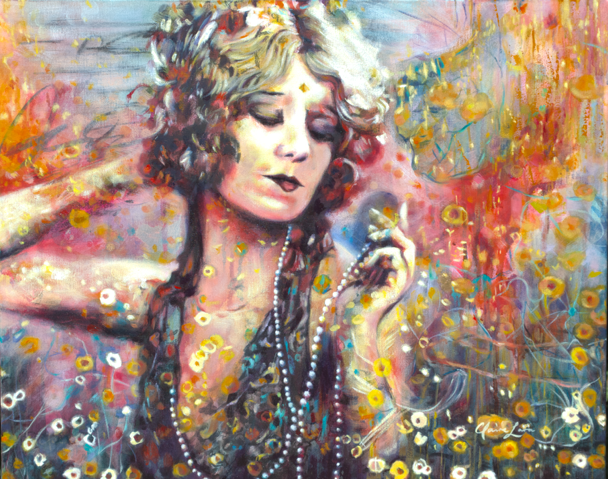 Claire Lara, Dollie, 2024, mixed media.