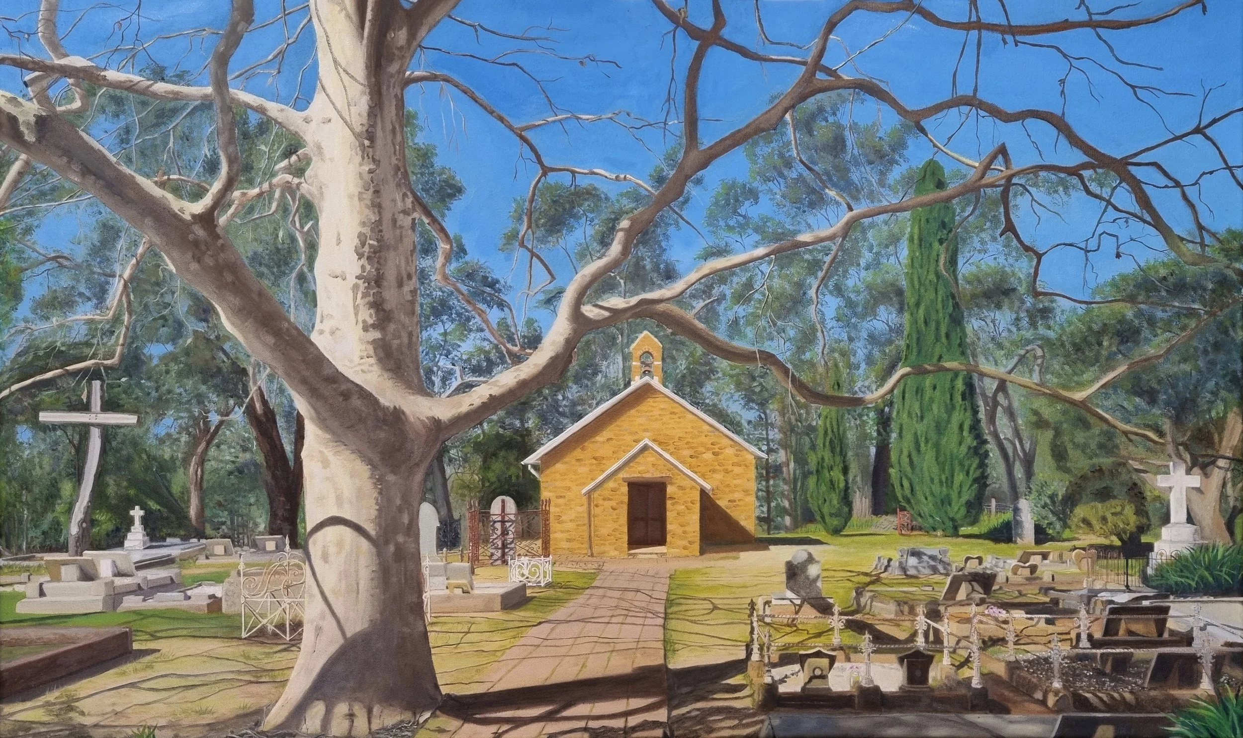All Saints in August by Janine Cream